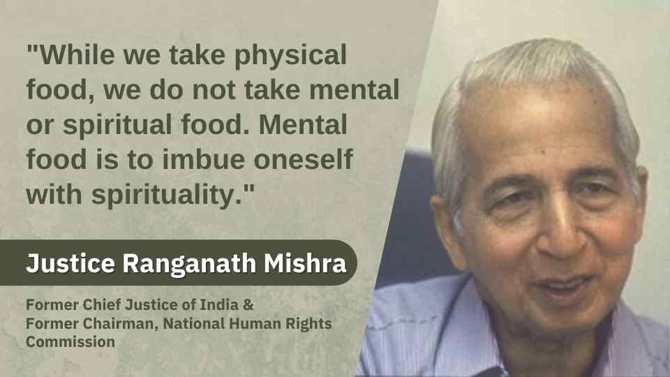 Justice Ranganath Mishra » Brahma Kumaris | Official