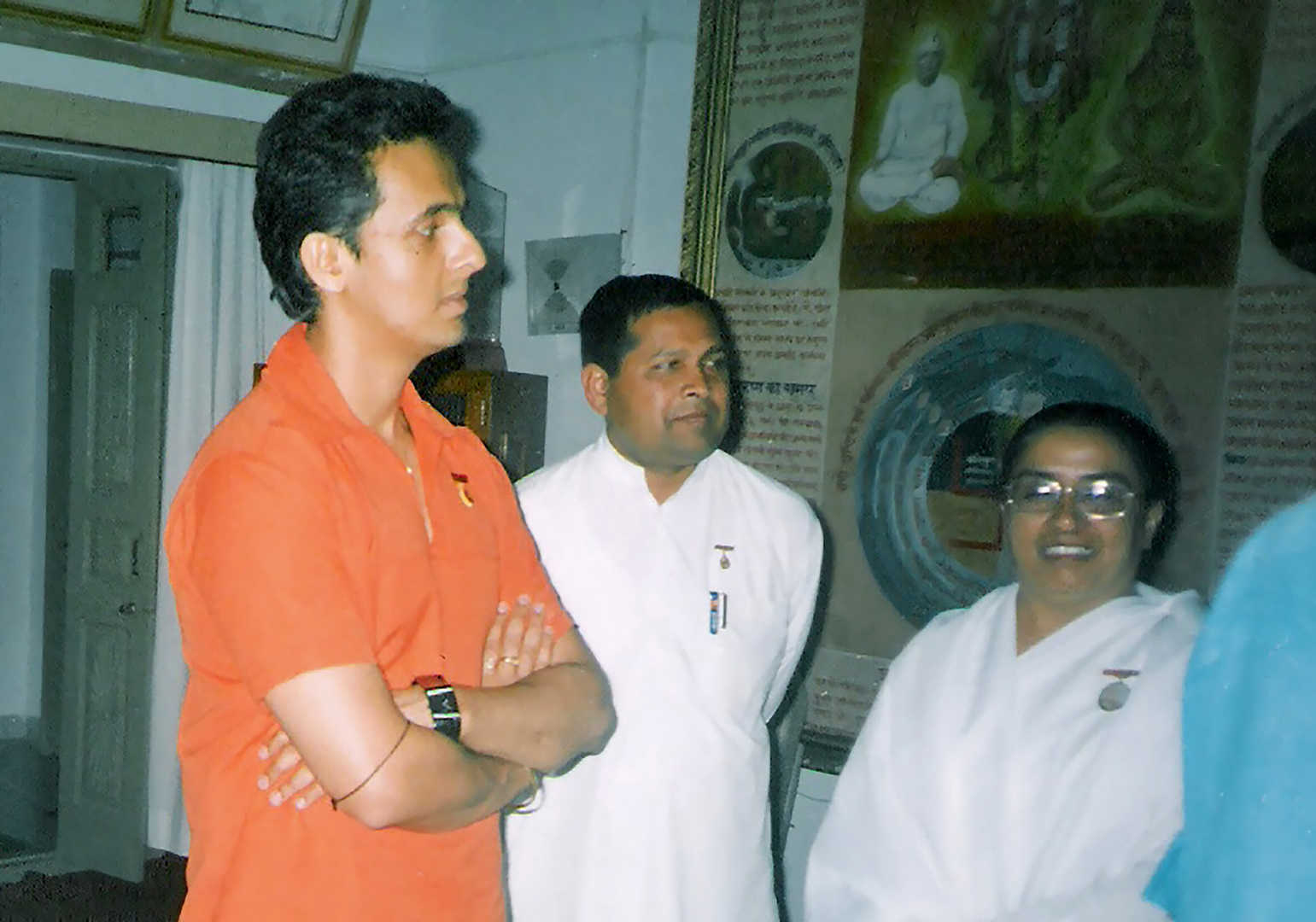 Sonu nigam at brahma kumaris