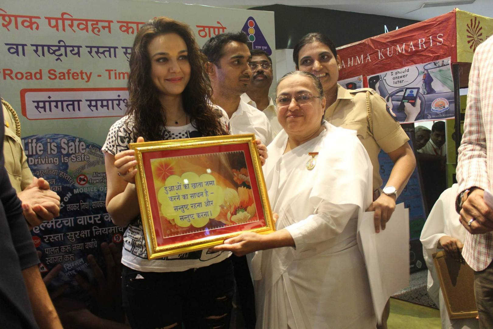 Actors at brahma kumaris - 2