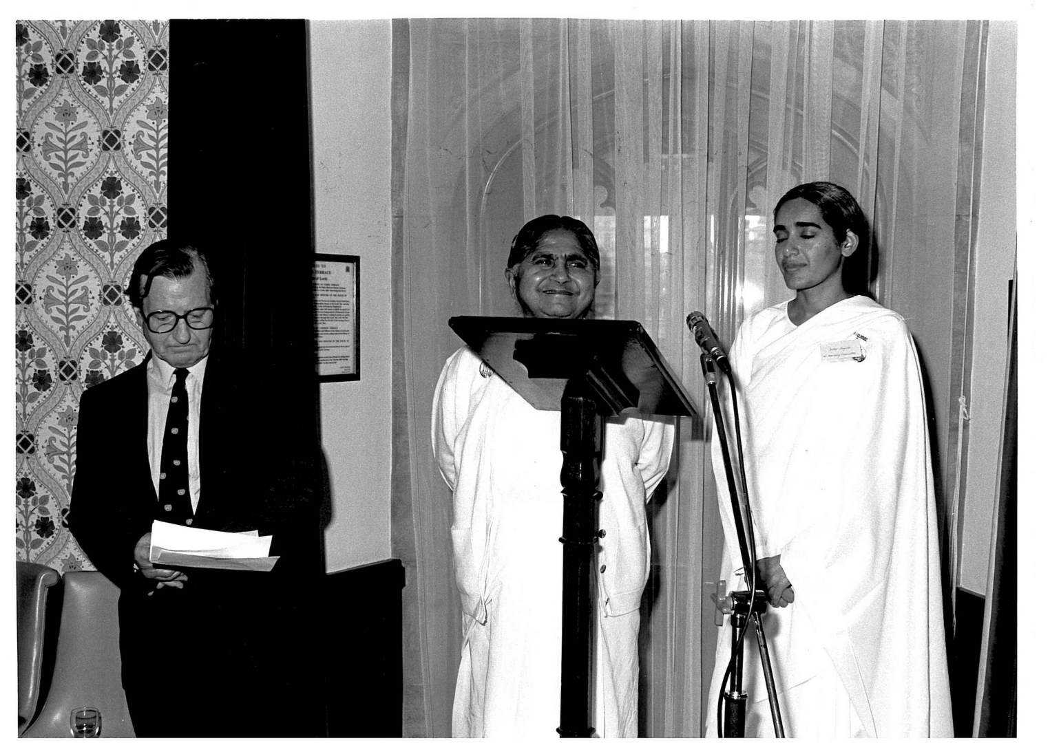 Gcbw launch in london, dadi janki, sister jayanti, lord ennals