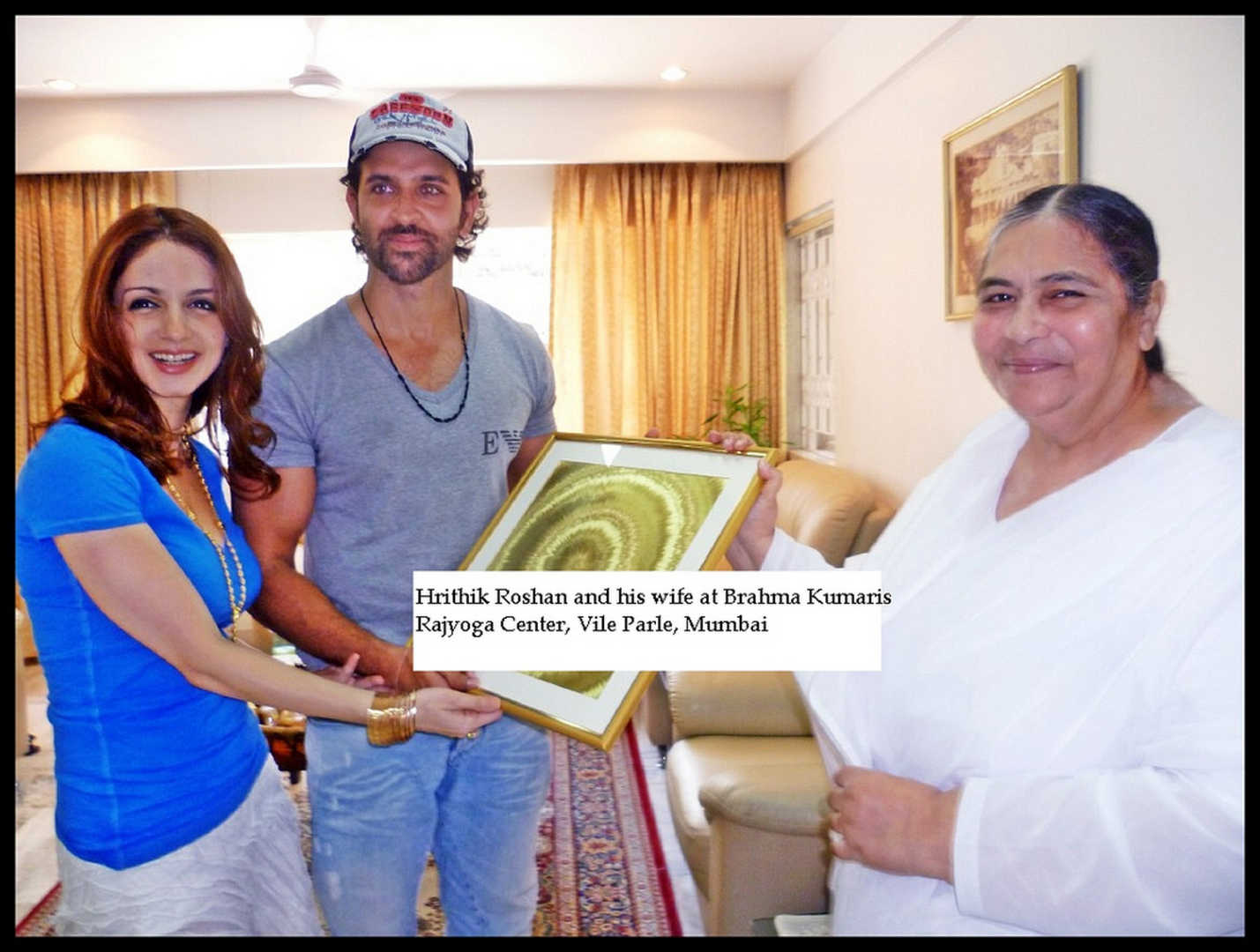 Hritik roshan at brahma kumaris - 1