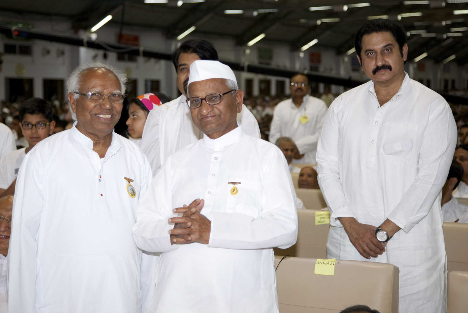 BK Harilal Bhai With Shri Annaazare - 4