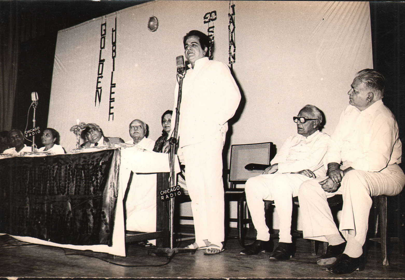 Dilip kumar at brahma kumaris