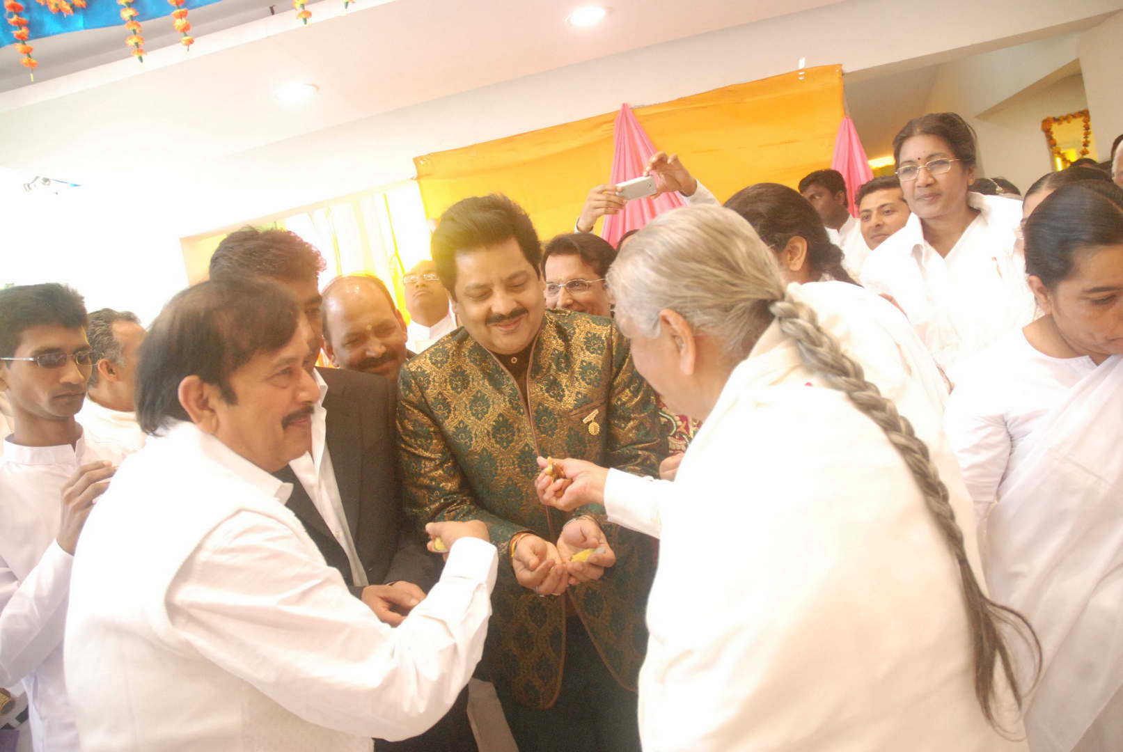 Actors at brahma kumaris