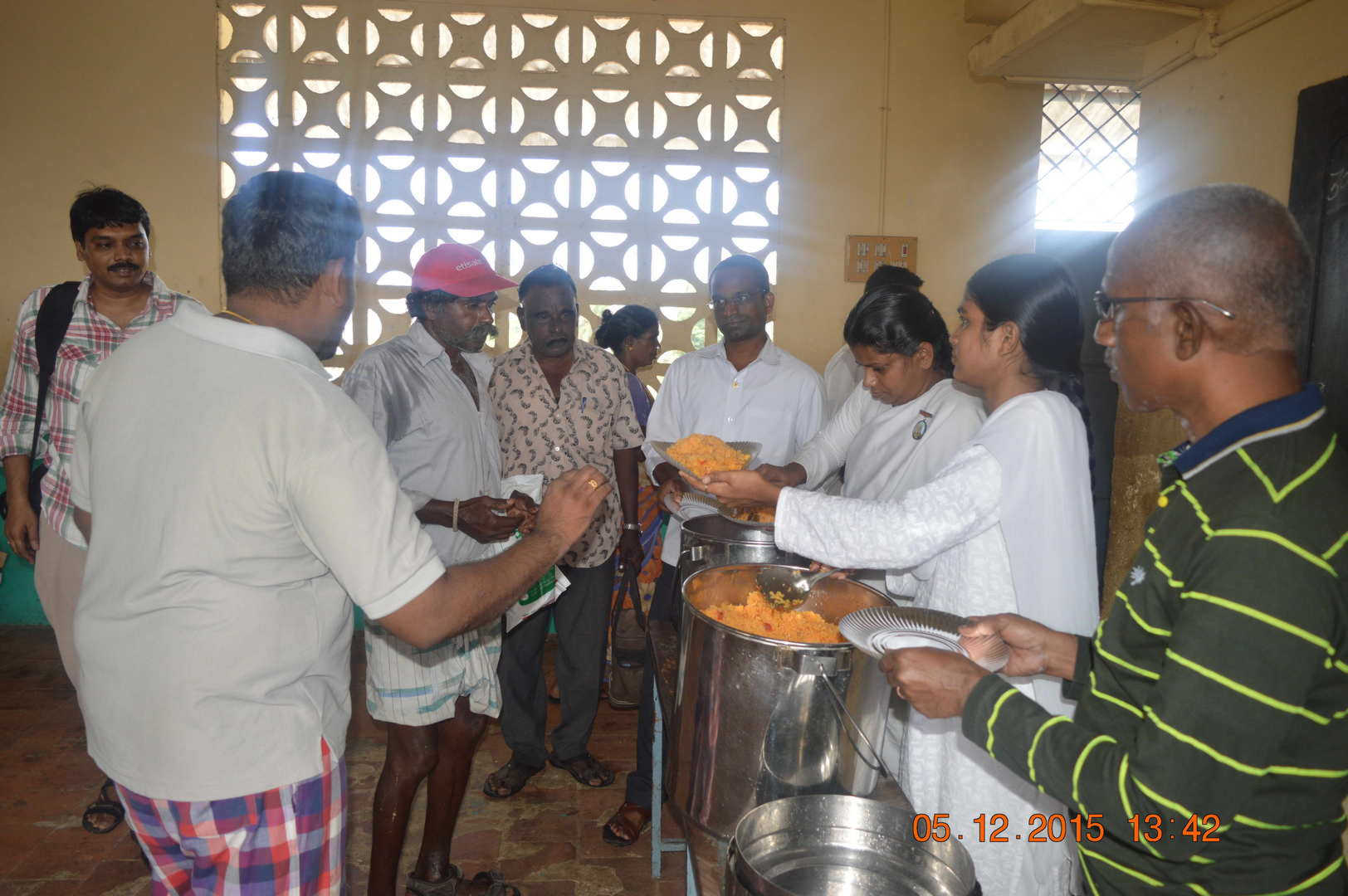 Brahma kumaris service during disaster - 19