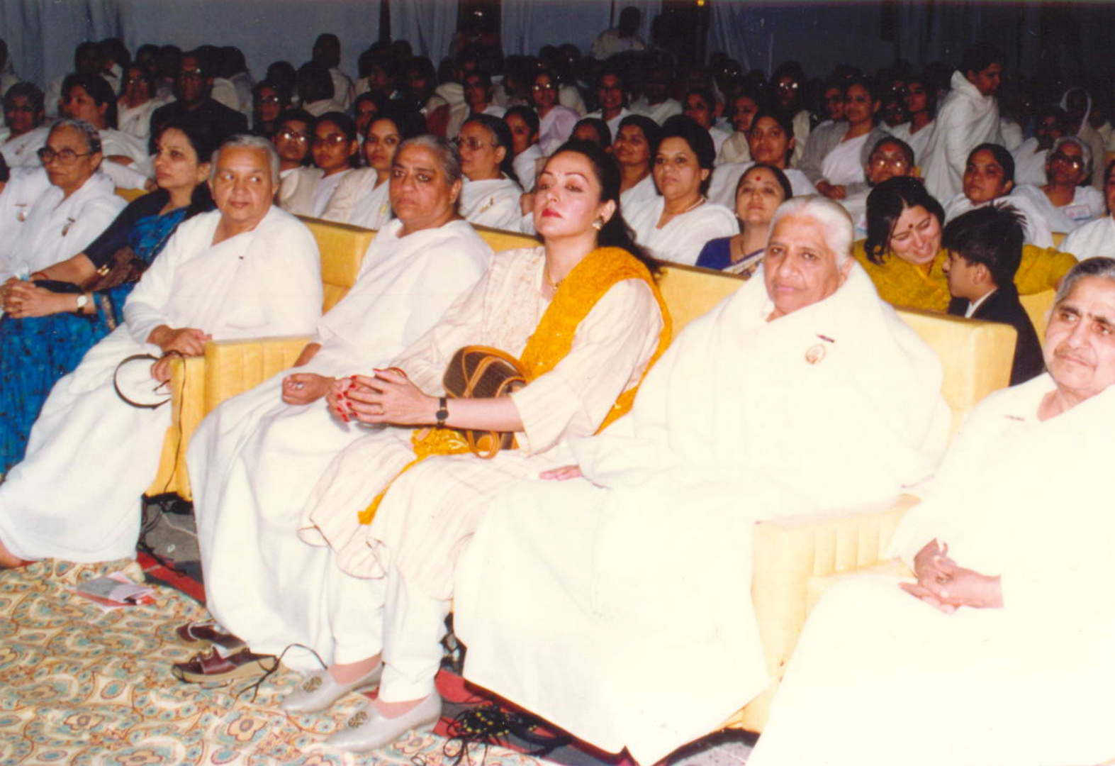 Hema malini at brahma kumaris