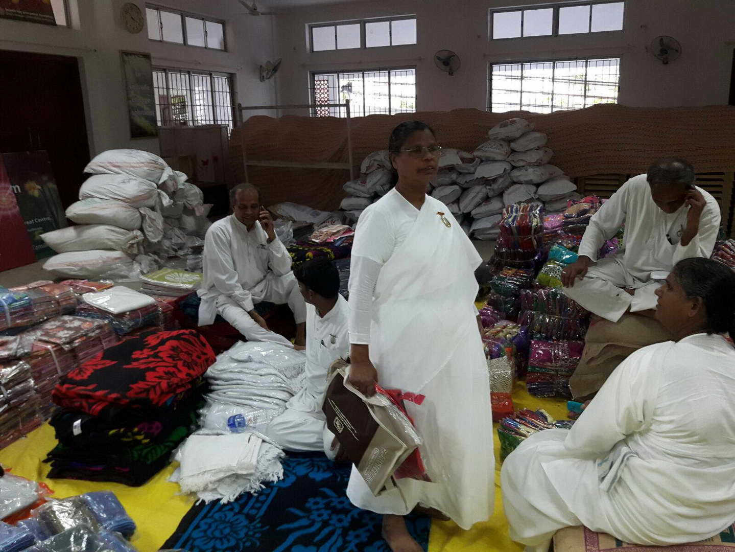 Brahma kumaris service during disaster - 1