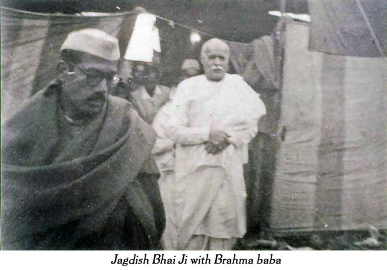 Baba with jagdish bhaiji