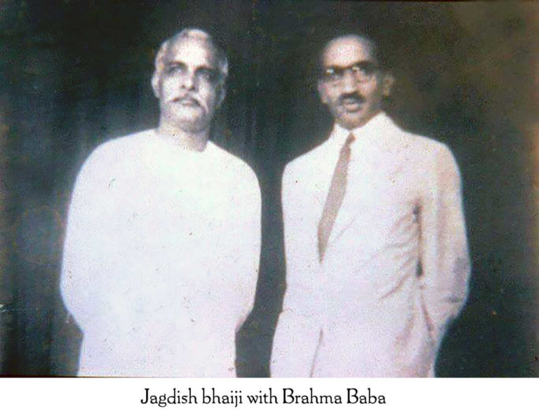 Baba with jagdish bhaiji