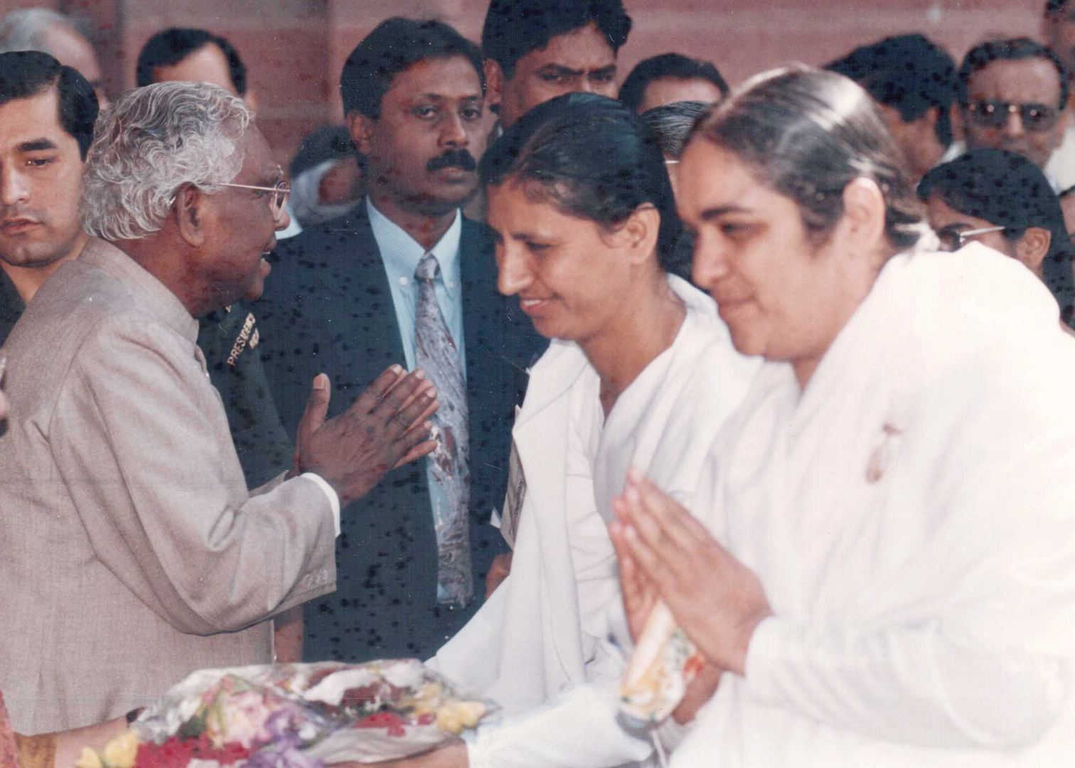 Kr narayanan at brahma kumaris