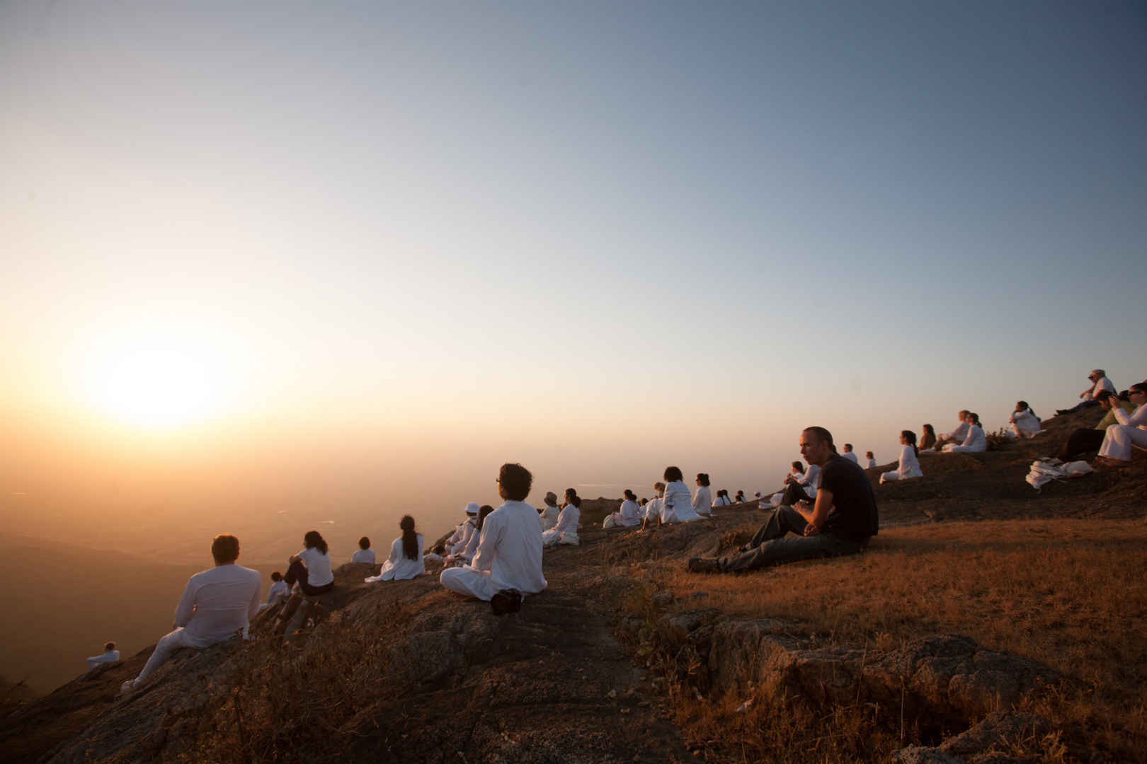 Meditation on baba's rock - 1