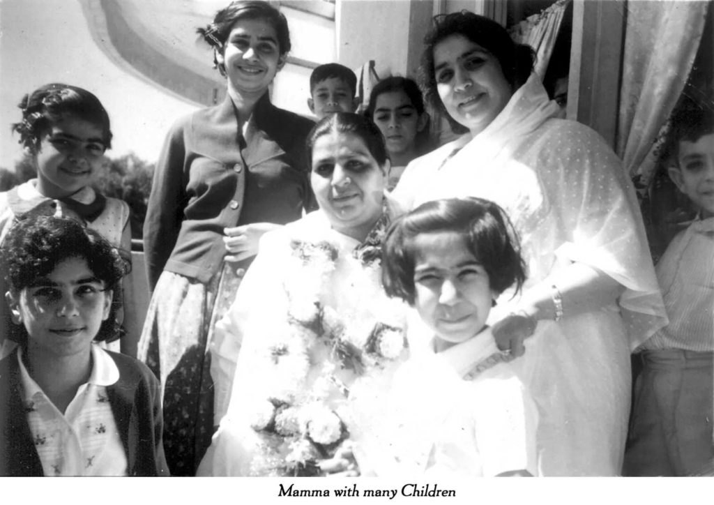 Mamma with children