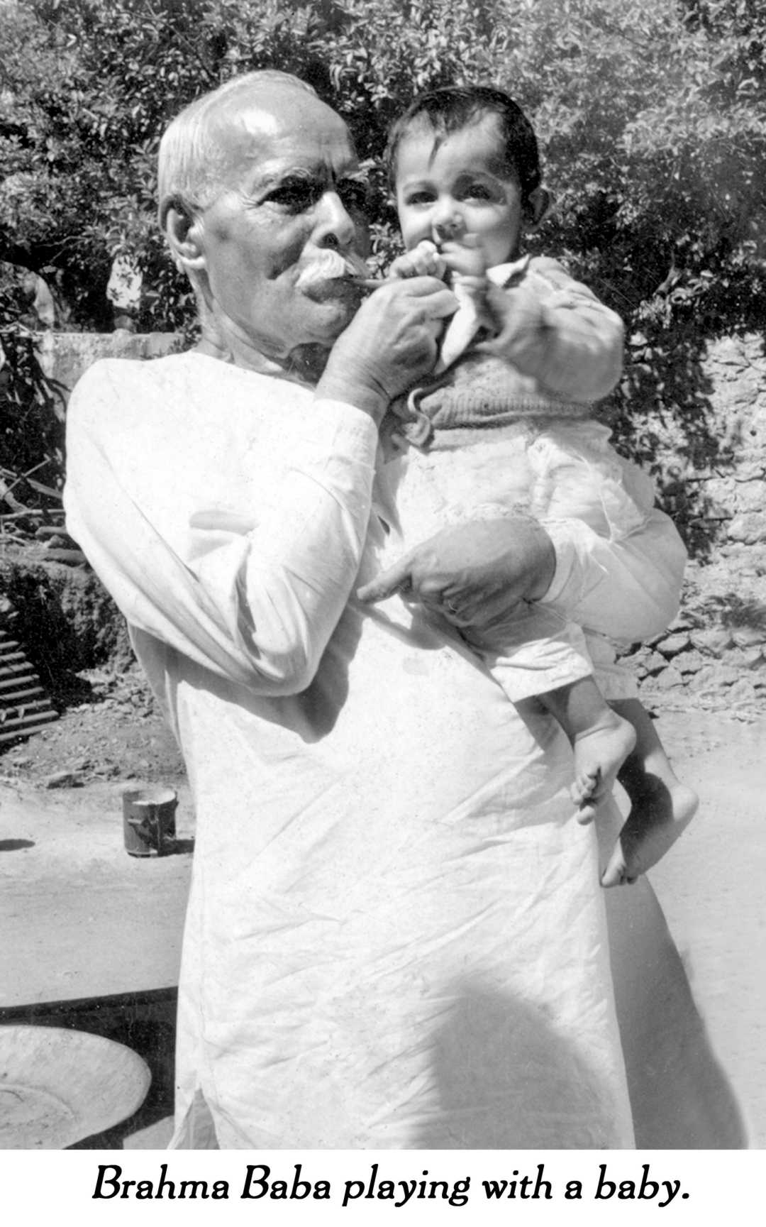 Baba with a baby