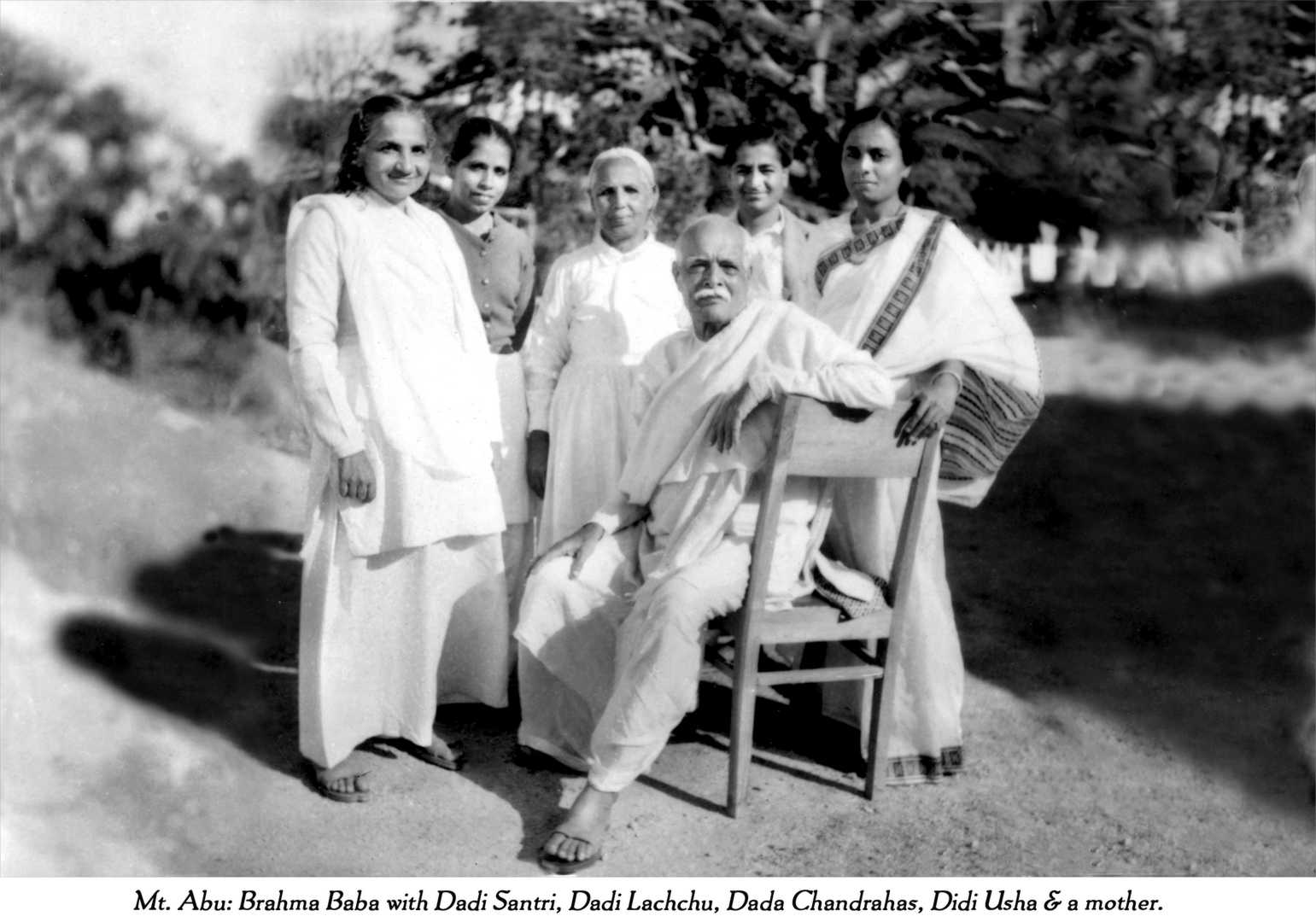 Brahma baba with others - 299