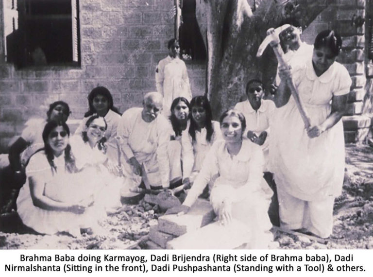 Brahma baba with others - 6