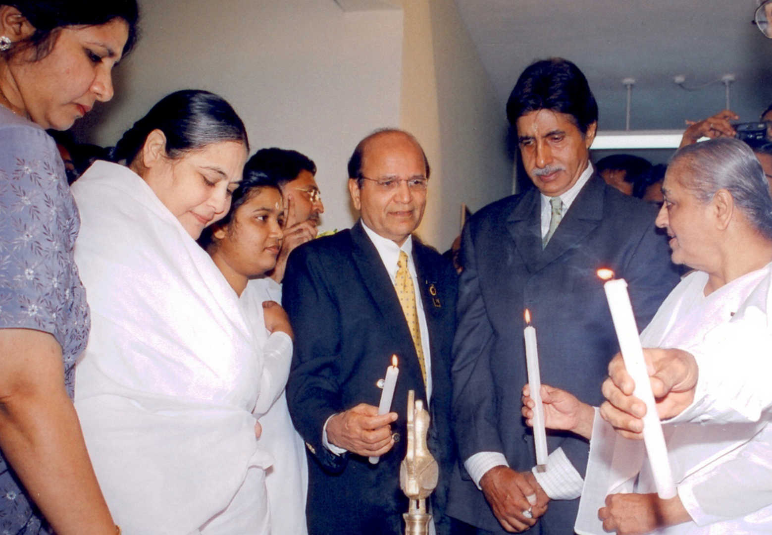 Amitabh bachan at brahma kumaris