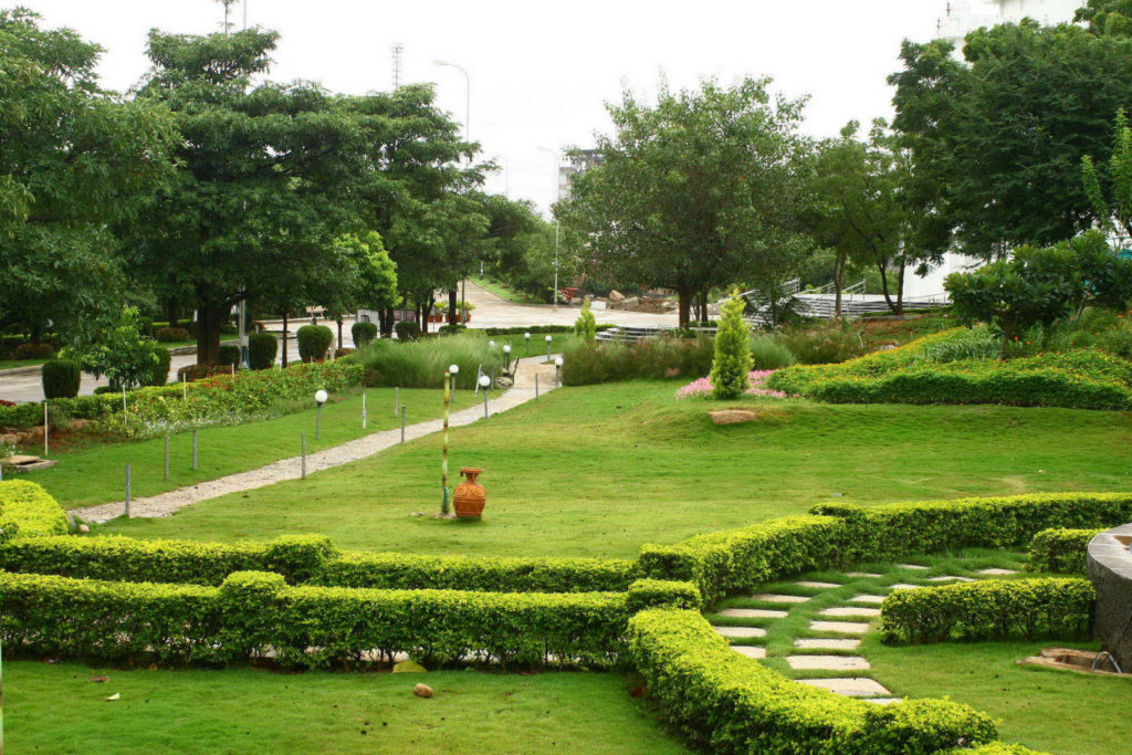 Garden brahma kumaris shanti sarovar hyderabad -3