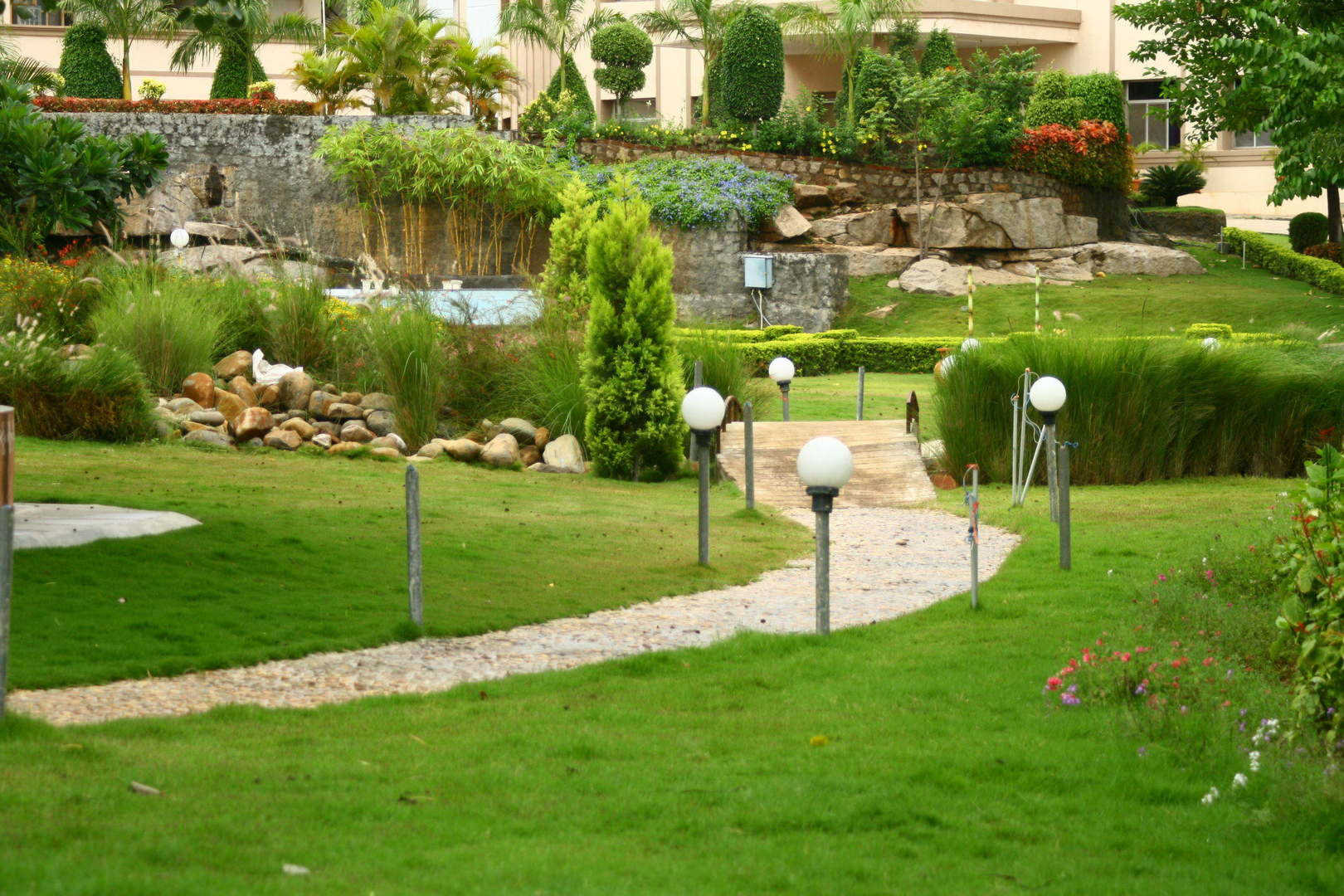 Garden brahma kumaris shanti sarovar hyderabad -2