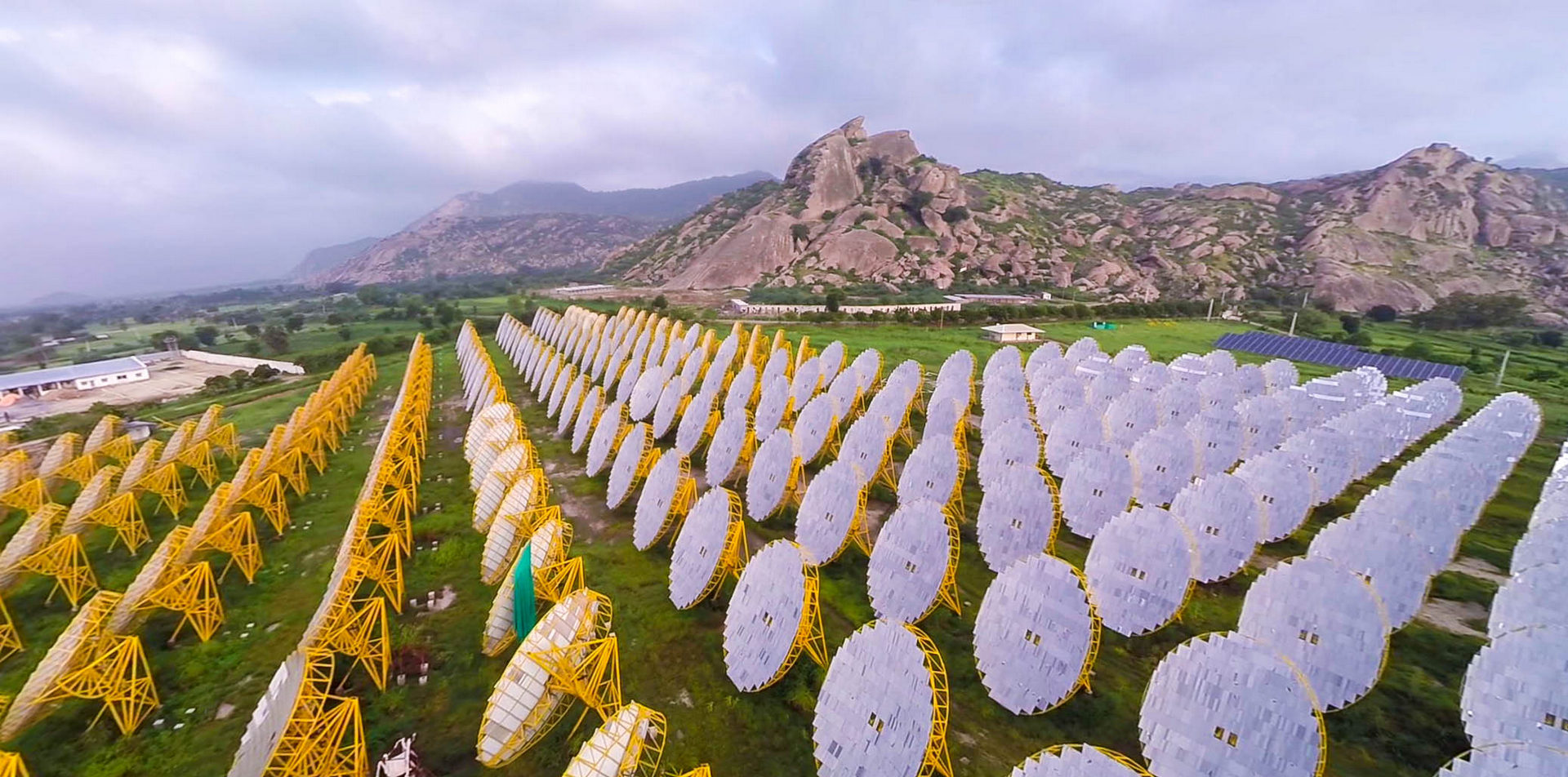 India one solar thermal power plant abu road india