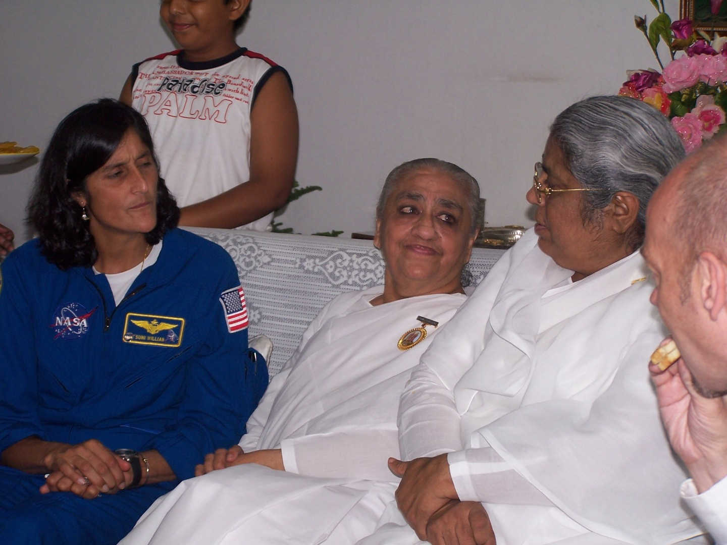 Sunitawilliams with brahma kumaris - 2