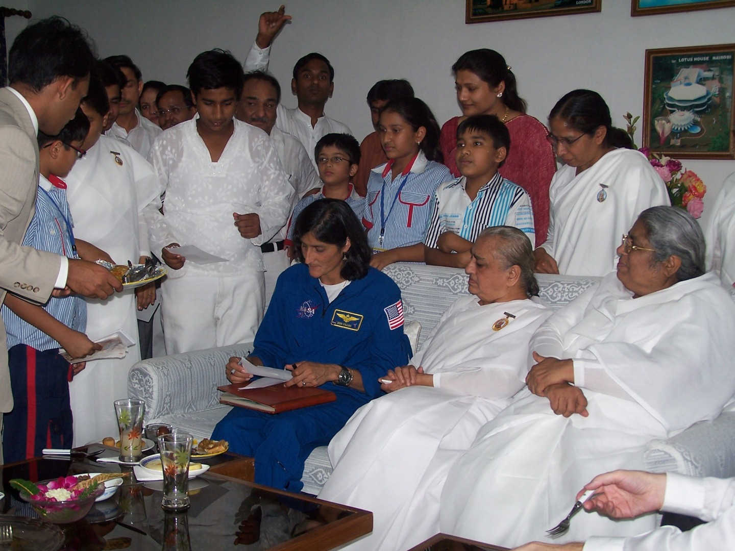 Sunitawilliams with brahma kumaris - 6