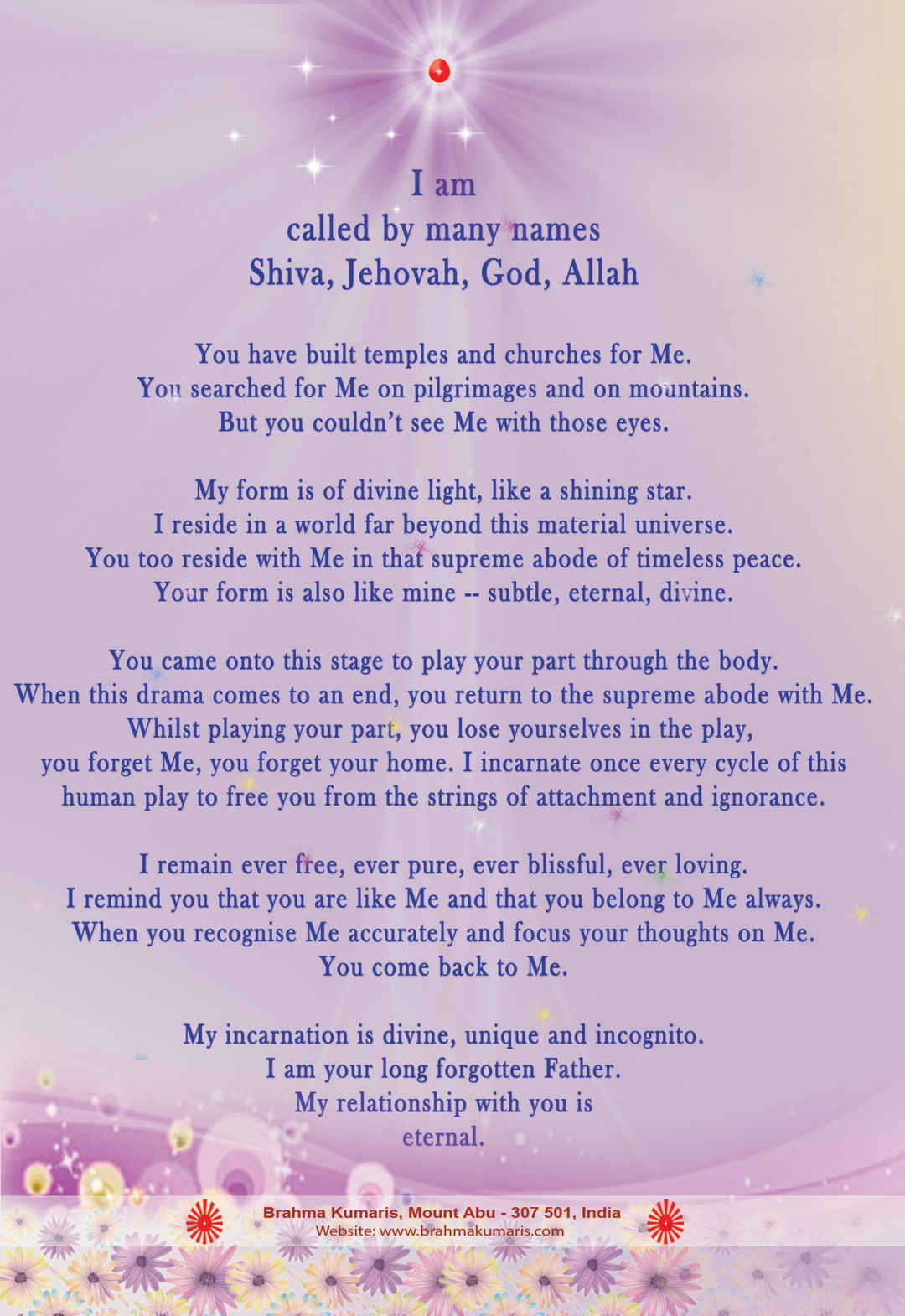 Who is god