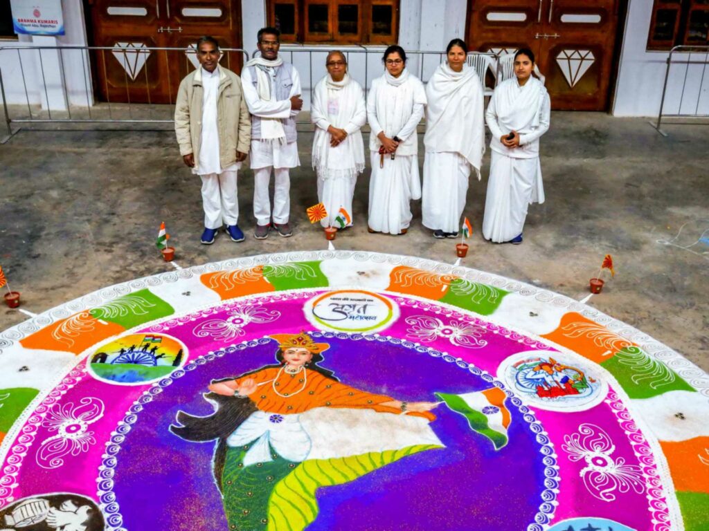 04 rangoli amritmahotsav shantivan