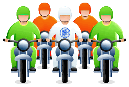 Amritmahotsav - campaigns 6 brahma kumaris | official United india bike rally