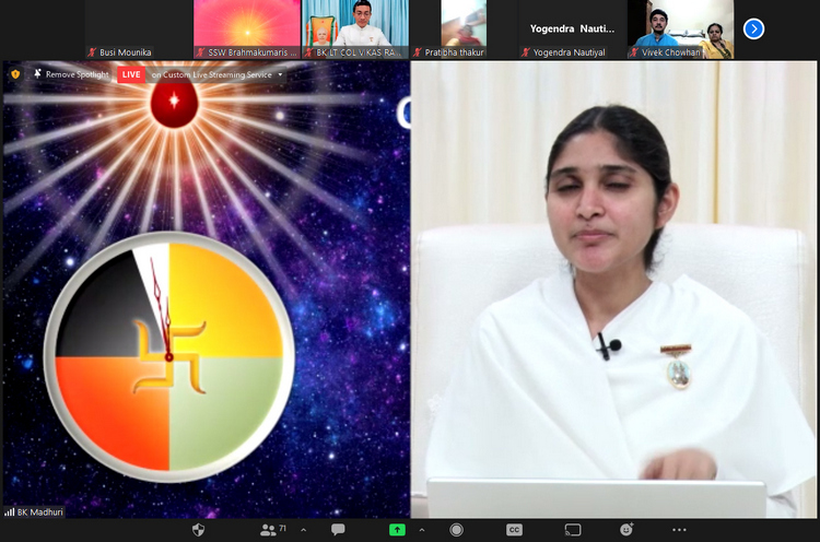 Abu special godly services rajyoga meditation course 03