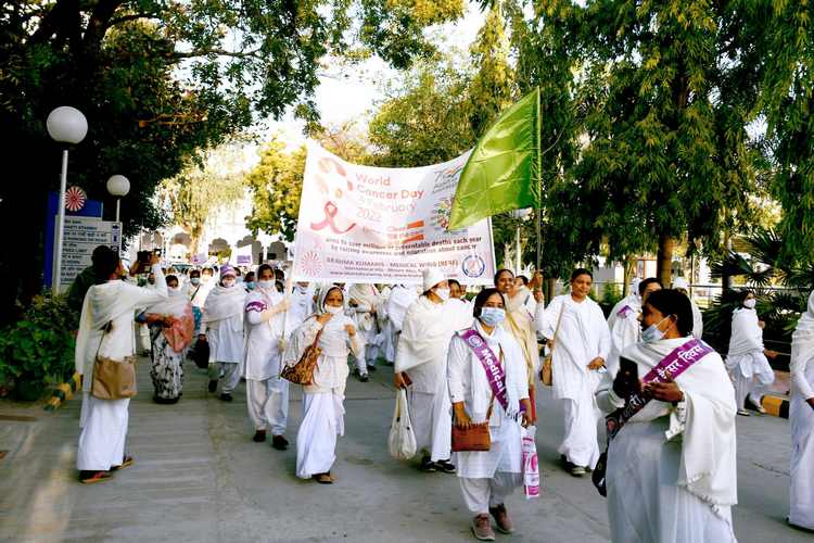 Shantivan विश्व कैंसर दिवस am 01