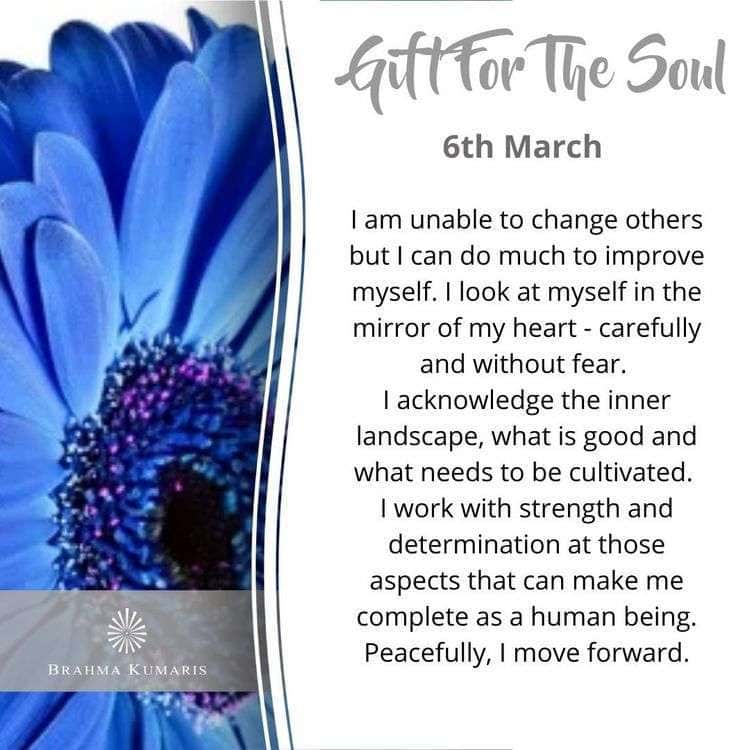 06th March Gift For Soul