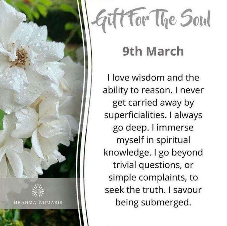 09th march gift for soul