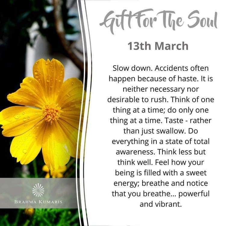 13th march gift for soul