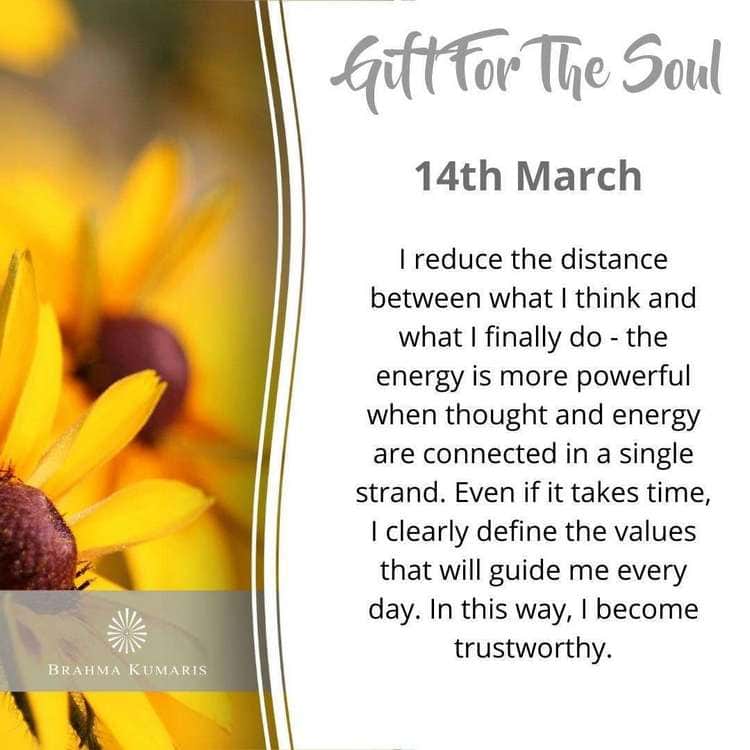 14th march gift for soul