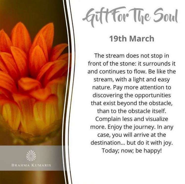 19th march gift for soul