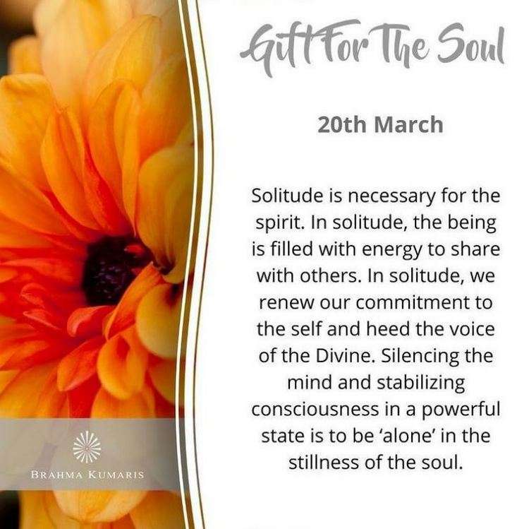 20th March Gift For Soul
