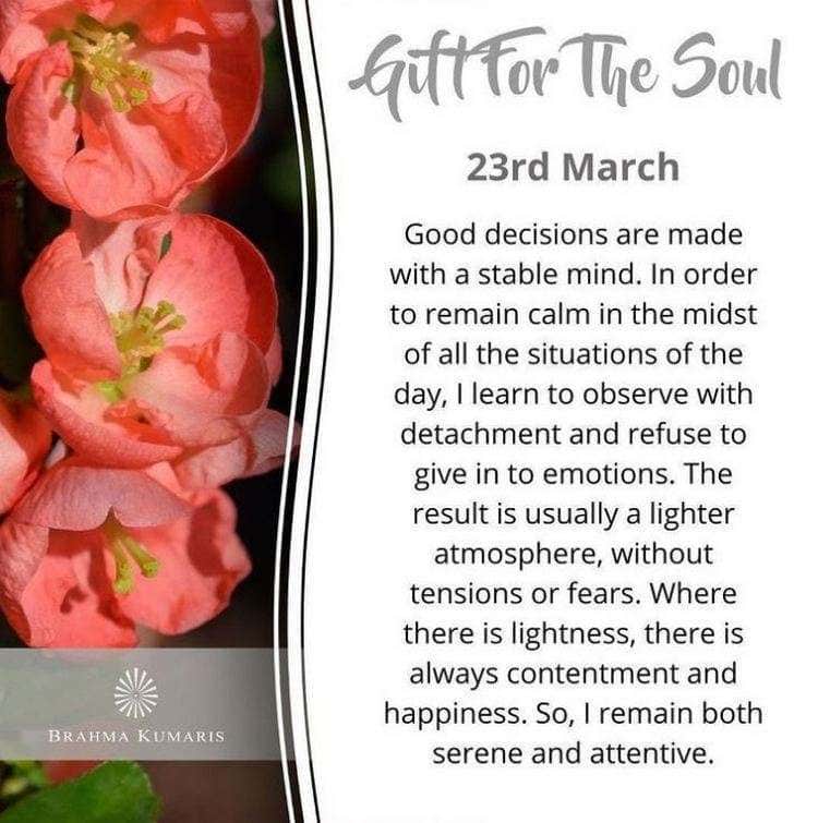 23rd march gift for soul