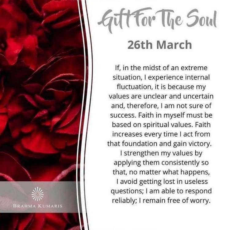 26th march gift for soul