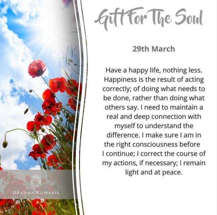 29th march gift for soul