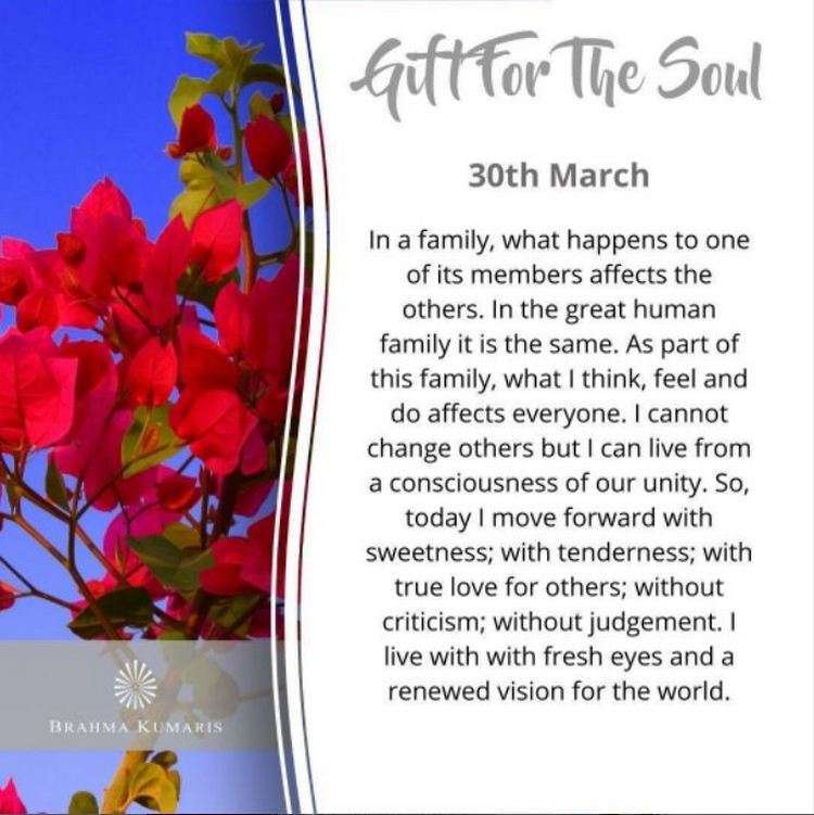 30th march gift for soul