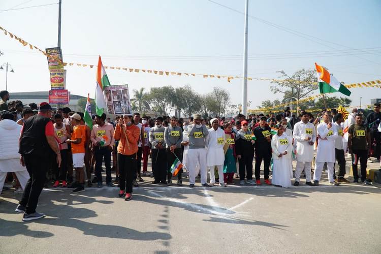 AMBALA CANTT DAYALBAGH Mini Marathon Mera Bharat Meri Jaan 03