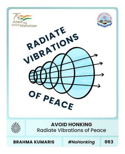 Sadak suraksha 33 brahma kumaris | official Avoid honking