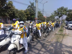 Lucknow sadak suraksha motor bike ralley 04