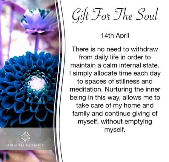 14th april gift for the soul 1 - brahma kumaris | official