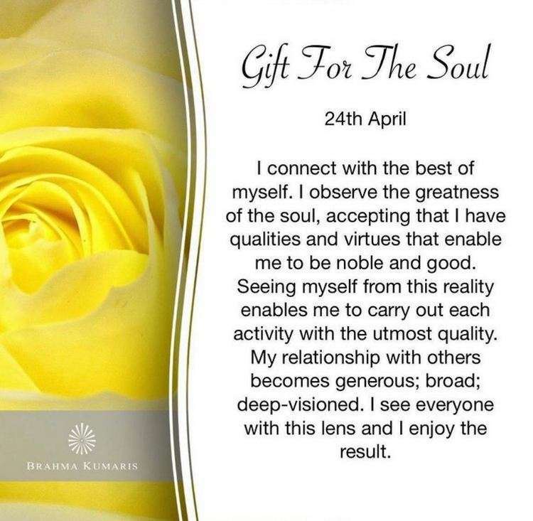 24th april gift for soul