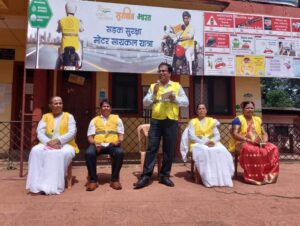 सड़क सुरक्षा मोटर साईकिल यात्रा - goa 3 Goa rally 02