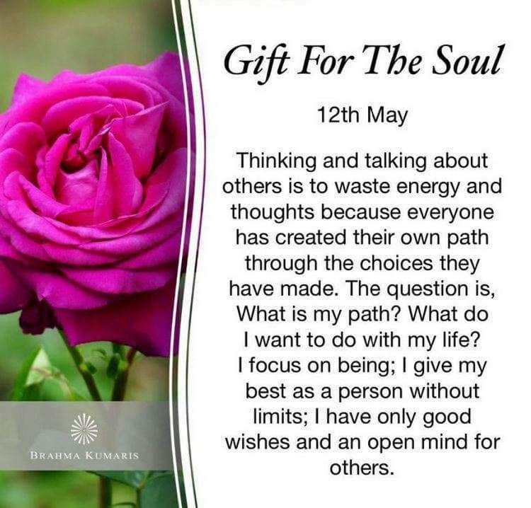 12th may gift for soul