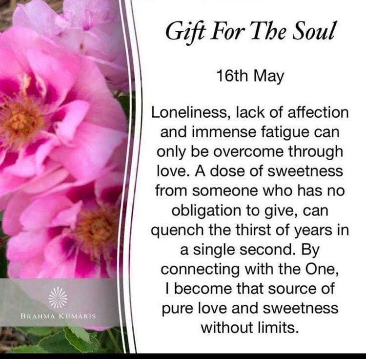 16th may gift for soul