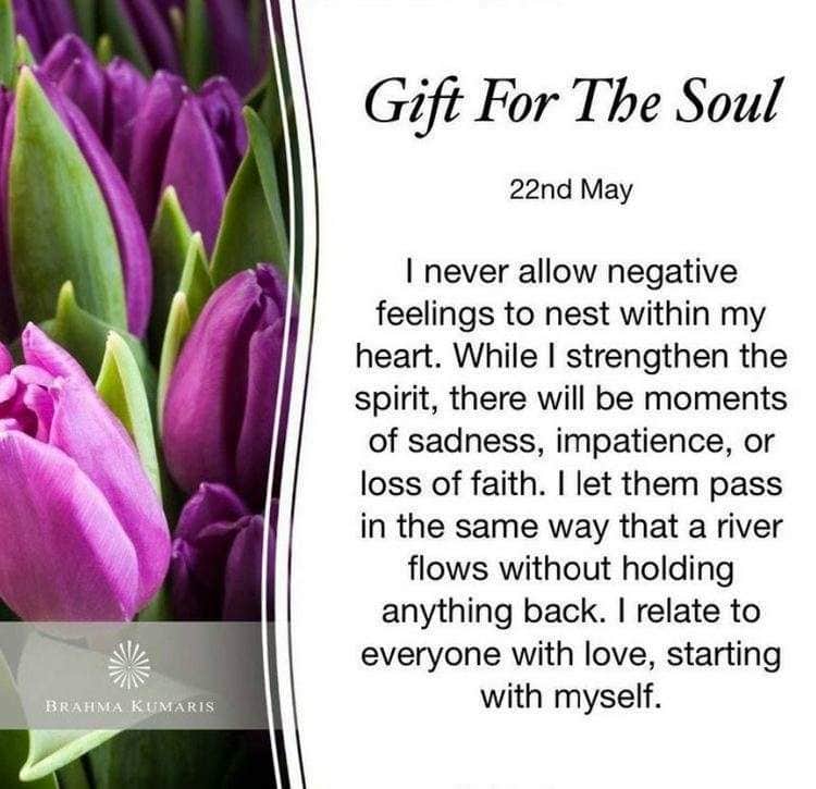 22nd May Gift For Soul