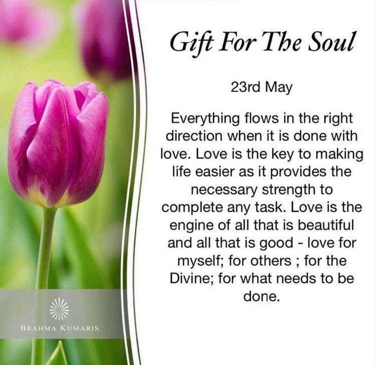 23rd may gift for soul
